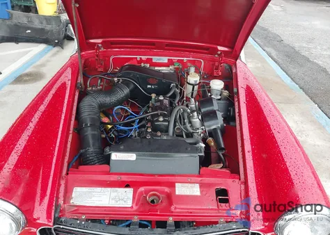 1974 Mg Midget из США, поврежденный, VIN GAN5UE148219G